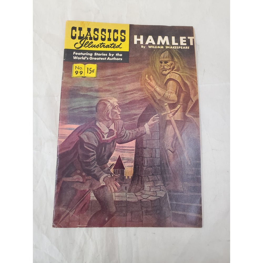 Classics Illustrated No 99 Hamlet William Shakespeare Comic 1952 Golden Age